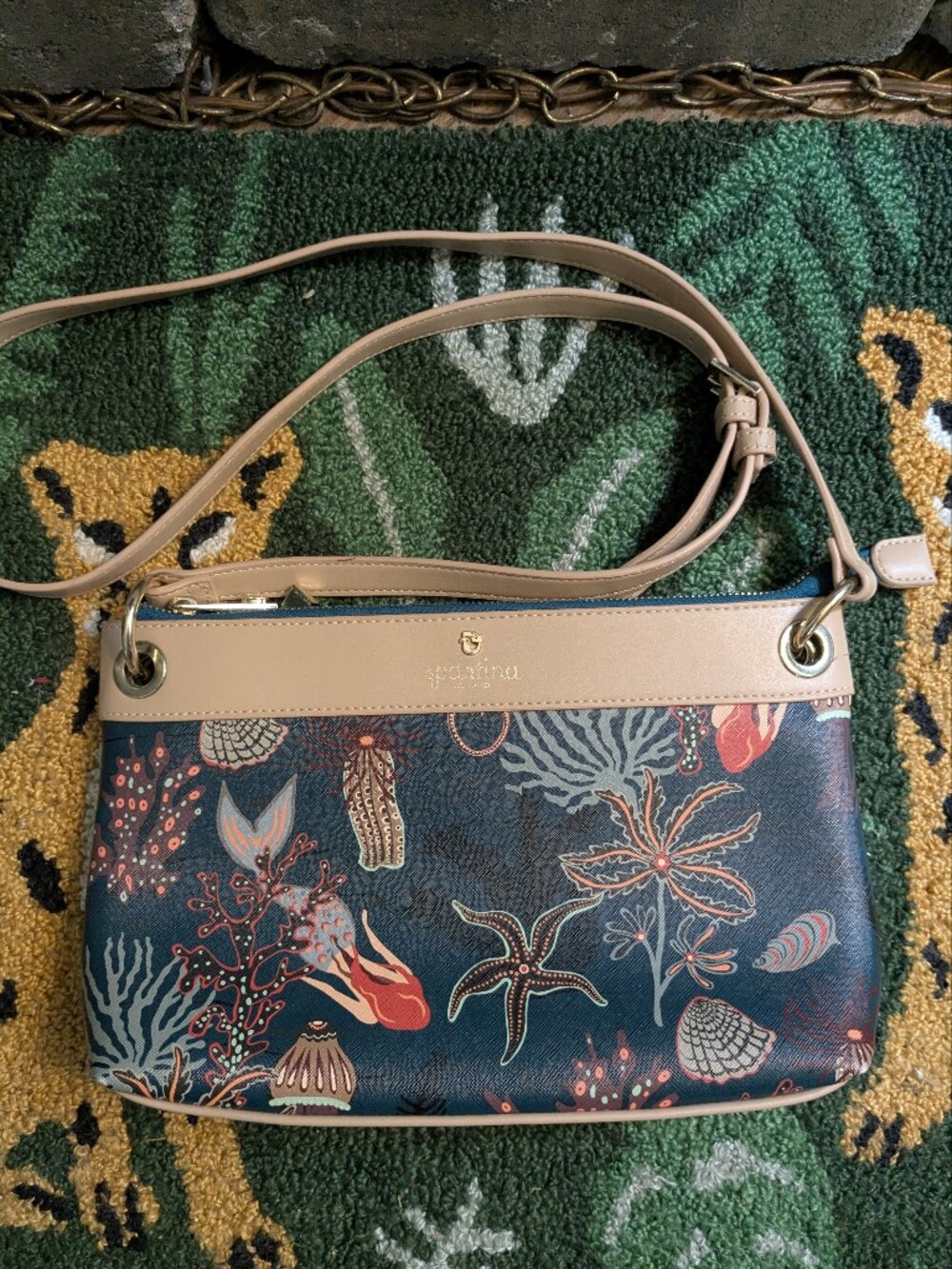 Spartina Mystic Mermaid Crossbody Bag